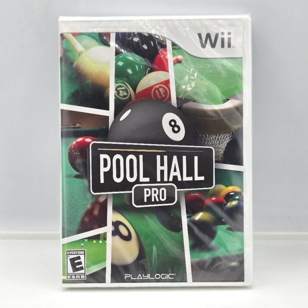 Pool Hall Pro (Nintendo Wii, 2009) Brand New Factory Sealed Authentic